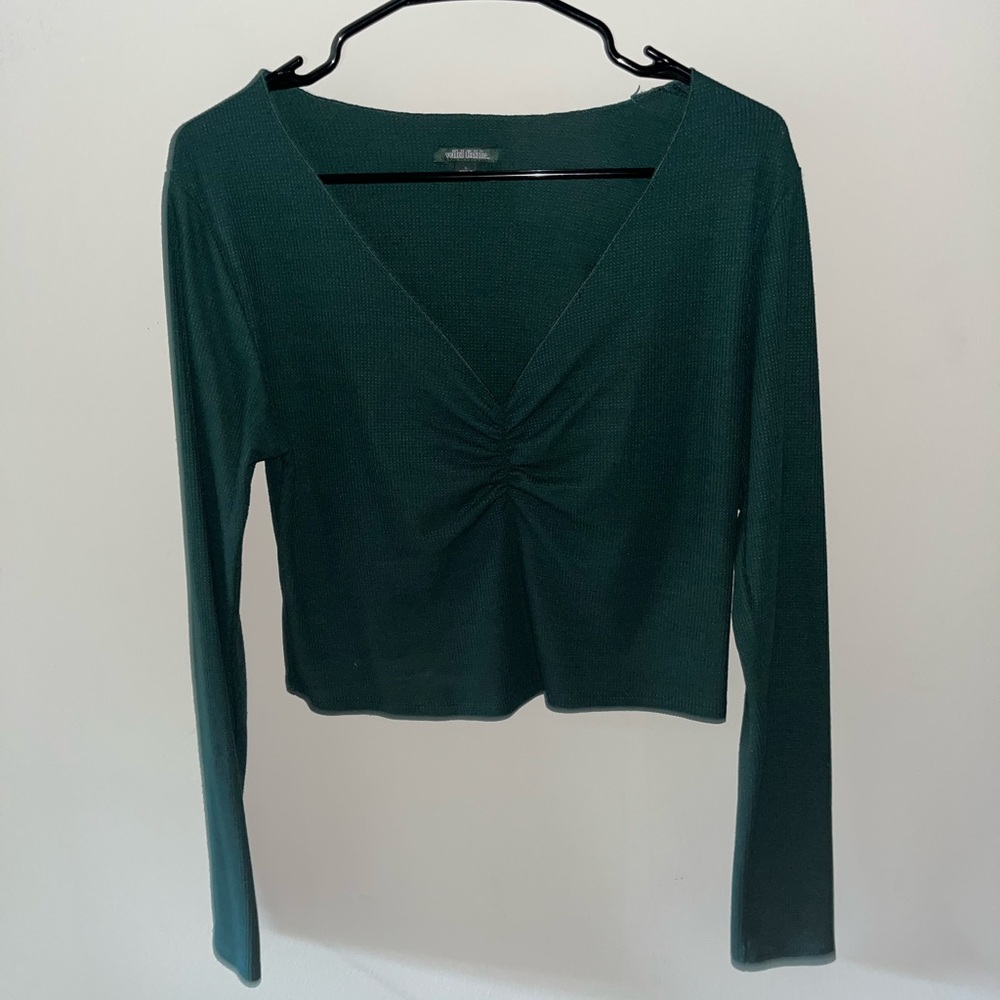 ⭐️Wild fable waffle v-neck